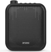 Spraakversterker - Stemversterker - geluidversterker - Draagbare Bluetooth Luidspreker - 12 W Oplaadbaar PA-systeem (1200 mAh) - Bekabelde Microfoon - Oplaadbare Stemversterker voor Leraren - Reizigers - Vergaderingen - Muzikanten – Muziek