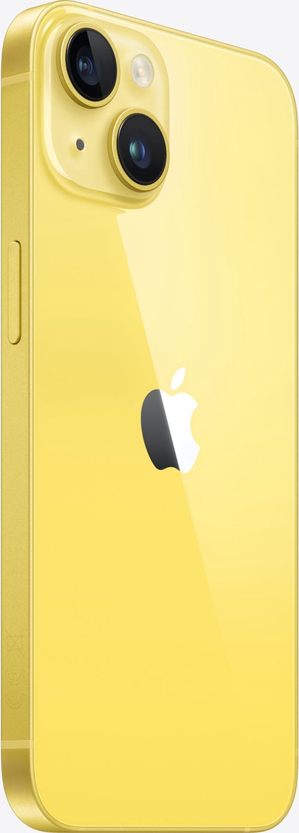 Apple iPhone 14 - 128GB - Geel | bol