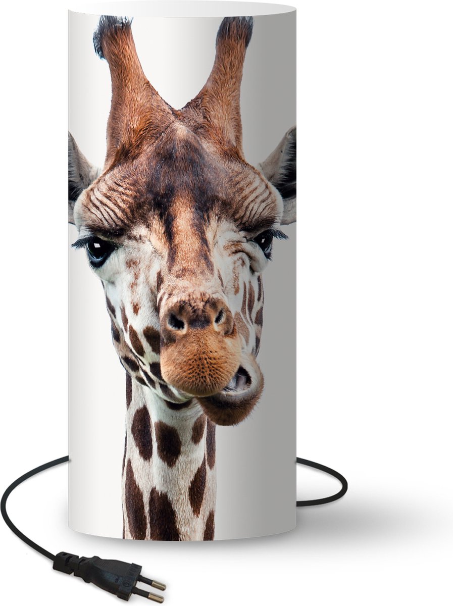 Lampe - Veilleuse - Lampe de table chambre - Garçons - Girafe - Animaux -  Tête 