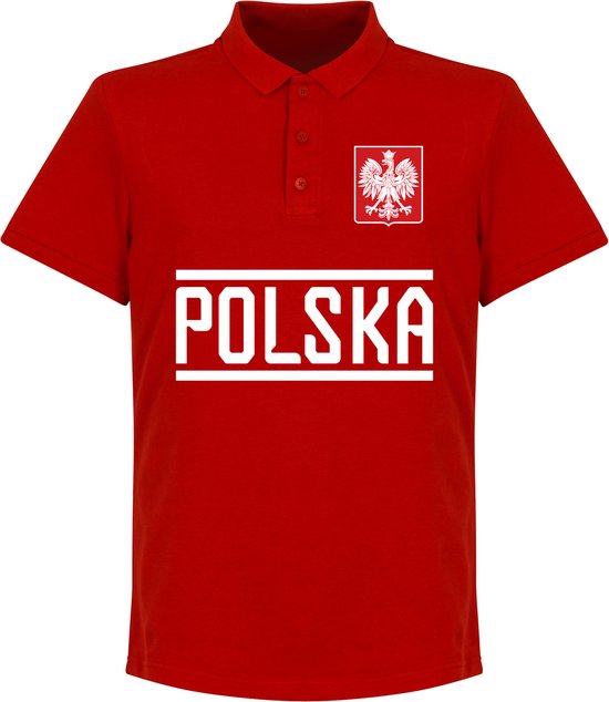 Polen Team Polo - Rood - XXL