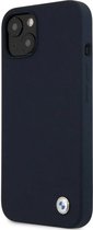 BMW Silicone Back Case - Geschikt voor Apple iPhone 13 (6.1") - Blauw