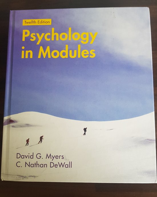 Psychology in Modules