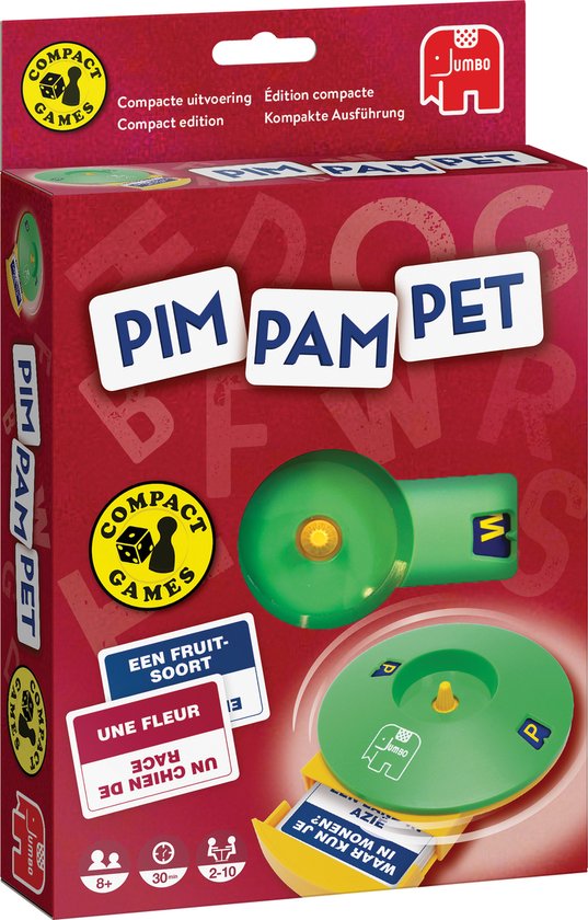 Begeleiden Oxideren lening Jumbo Pim Pam Pet Reiseditie - Compact Reisspel | Games | bol.com