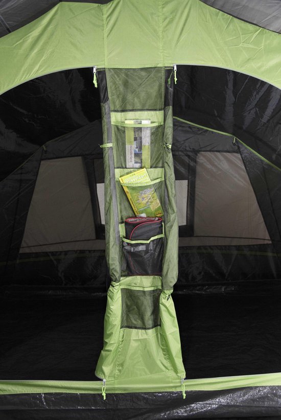 High Peak Tunneltent Meran 5.0, 5 persoons, met 2,0 m stahoogte, 4.000 mm waterdicht, verduisterde binnentent — afbeelding 5