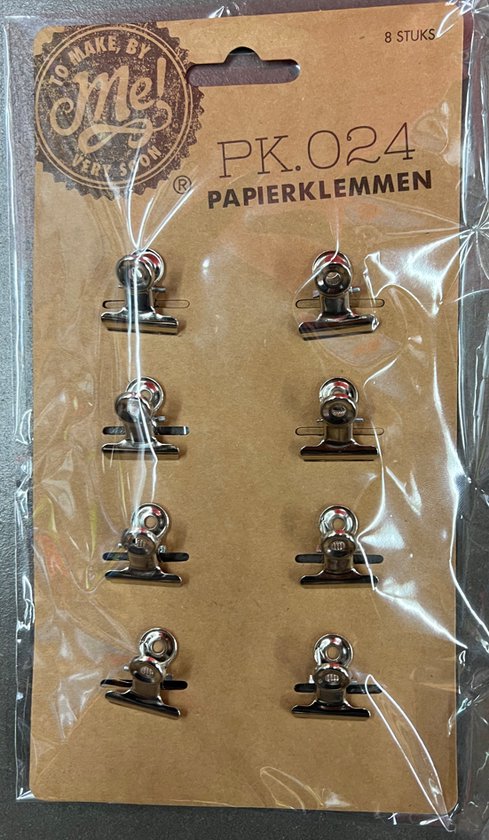 Foto: Papierklemmen 8 stuks