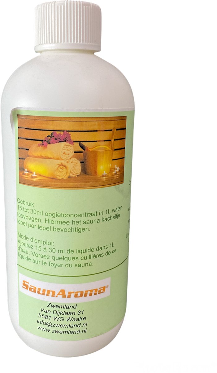 SaunAroma Sauna Geur 500 ml - Eucalyptus - Opgietmiddel Sauna