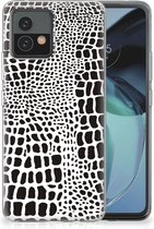 Beschermhoesje Motorola Moto G72 Smartphone hoesje Slangenprint