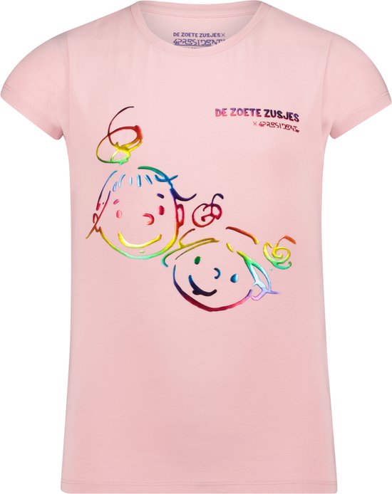 Foto: 4president t shirt meisjes orchid pink maat 92 meiden shirt