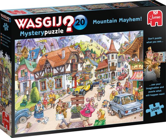 Overstijgen Senaat Langwerpig Wasgij Mystery 20 Vakantie in de Bergen! puzzel - 1000 stukjes | Games | bol .com