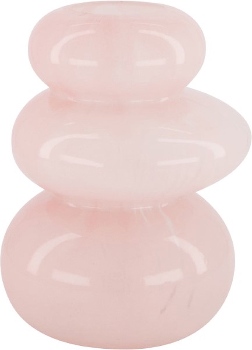 Vaas glas light pink