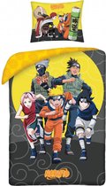 Naruto Dekbedovertrek Ninja Fight - Eenpersoons - 140 x 200 cm - Katoen