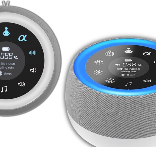 White Noise Machine Witte Ruis Machine Baby slaaphulp Rustgevende