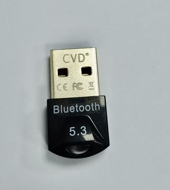 CVD® High Quality Bluetooth 5.3 adapter - USB-adapter - Plug and Play - Windows 11/10/8.1 - CVD
