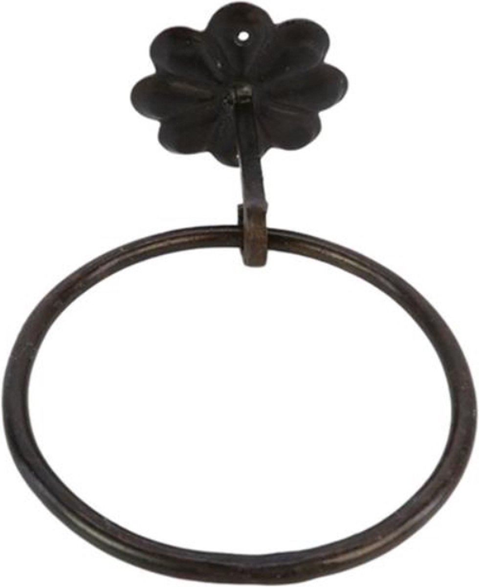 HBX natural living Ring voor keuken/theedoek Kabala d15cm