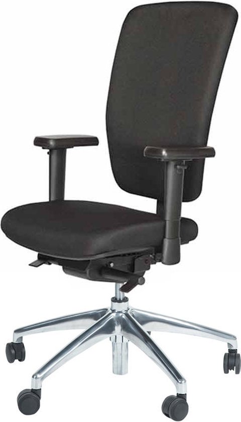 Schaffenburg serie 1813-NPR Plus ergonomische bureaustoel met aluminium voetkruis en NPR-1813 normering!