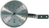 Buitenvensterthermometer Aluminium - 19 x 7 cm