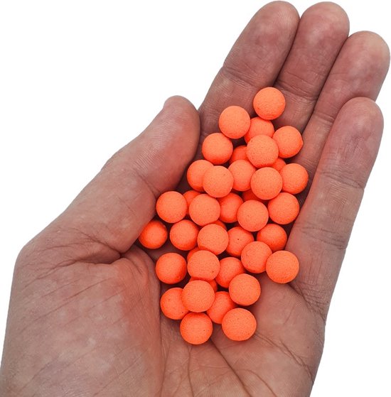 Mini Fluo Pop-Ups Voordeelpakket - 10mm - 4x50g - Verschillende Kleuren/Smaken - Method Feeder Aas/voer - Mini boilies/popups van MINI — afbeelding 4