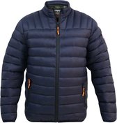 Duke 555 Limehouse pufferjack Marineblauw 2XL