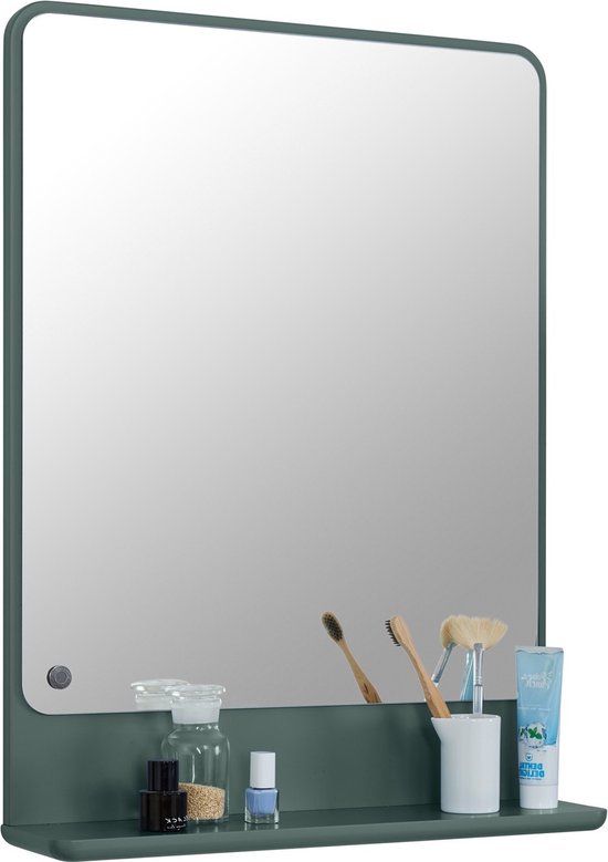 Tenzo Color Bath Badkamerspiegel 52 cm Woudgroen | bol