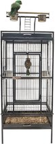 Keddoc Cage à Oiseaux Conure Swift - Cage - Anthracite