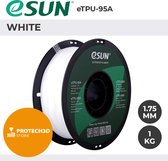 eSun - eTPU-95A Filament, 1.75mm, White - 1kg