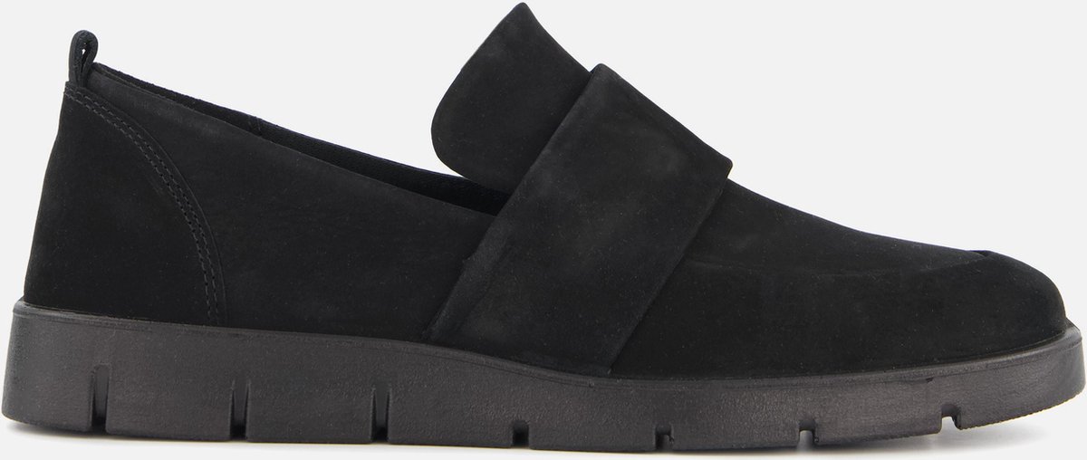 Ecco Bella Instappers zwart Textiel - Dames - Maat 40