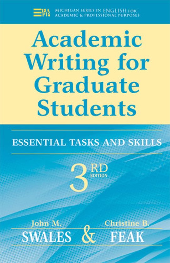 Academic Writing For Graduate Students - cover