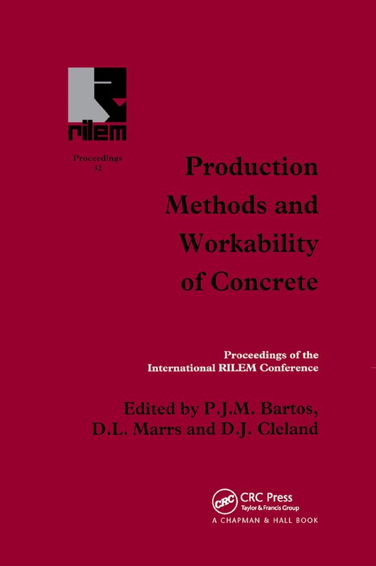Production Methods and Workability of Concrete - cover