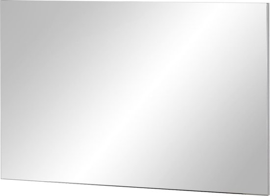 Spiegel Xena Wit - Rechthoek - Breedte 87 cm - Hoogte 55 cm - Diepte 3 cm