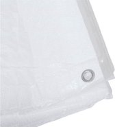 Bâche / bâche blanche - 3 x 5 mètres - qualité 100 grammes - bâche / tapis de sol