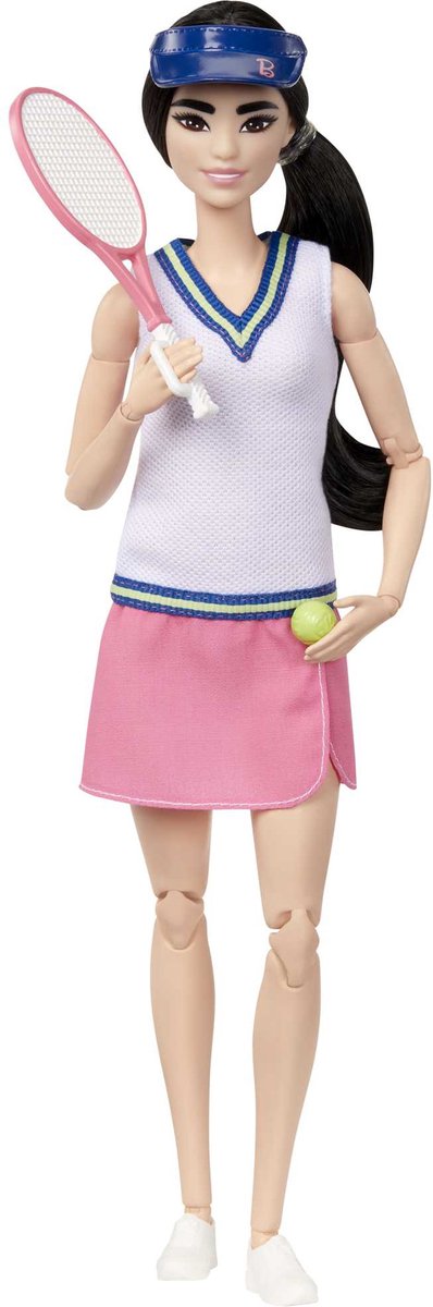 Barbie Made to Move Tennisspeelster - Barbiepop