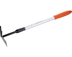 BLACK+DECKER Cultivator met Schoffel - Tuinhark en Schoffel - In Lengte Verstelbaar 66-101CM - Cultiveren en Onkruid Wieden - Kop van Koolstofstaal