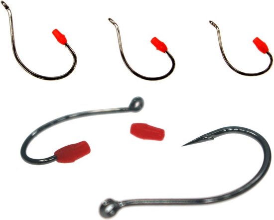 Rozemeijer Worm & Dropshot Hooks Zwart / #6 — afbeelding 4