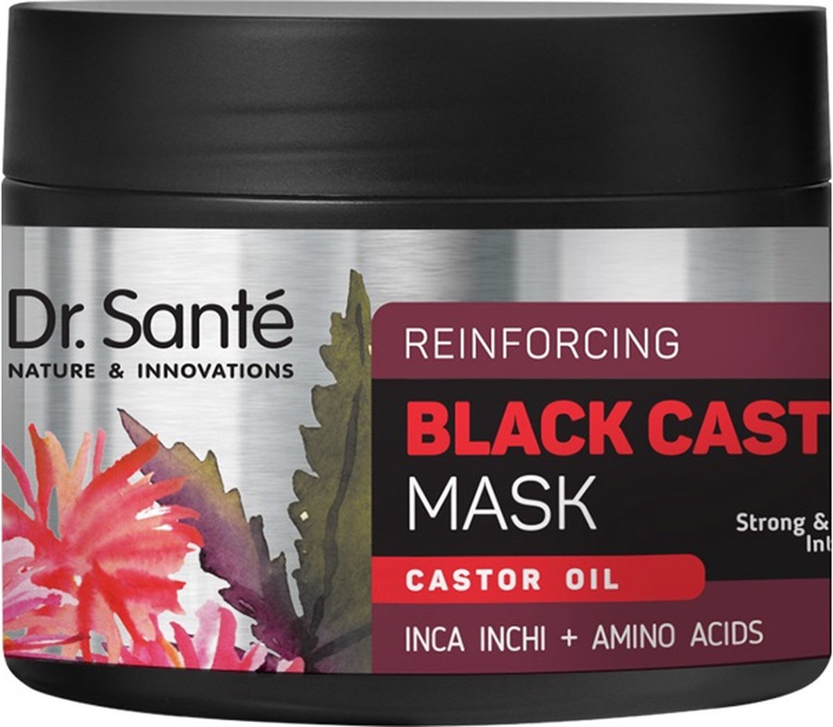 Black Castor Oil Mask regenererend haarmasker met ricinusolie 300ml