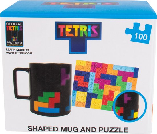 Fizzcreations Tetris Coffret cadeau tasse et casse-tête