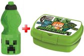 Ensemble bouteille d'eau et boîte à sandwich Minecraft - ensemble de boîte à lunch bouteille d'eau