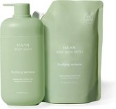 HAAN Purifying Verbena Body Wash Care Pack - Body Wash & Navulling - 2x 450ml