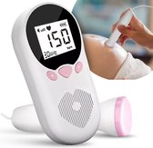 SHOPFINO Doppler Baby – Baby Hartje Monitor – Fetal Echo Apparaat – Thuis Hartslag Luisteren – Zwangerschap Cadeau voor Vrouw