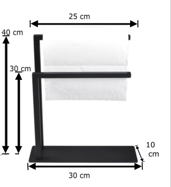 SOTECH Handdoekrek STYLE 3 Armig Zwart 415 Mm Verlengstuk 300 Voor Zijdelingse Bevestiging Aan Wastafel In Badkamer En Keuken 2647880070 SOTECH Handdoekrek STYLE 3 Armig Zwart 415 Mm Verlengstuk 300 Voor Zijdelingse Bevestiging Aan Wastafel In Badkamer En Keuken 2647880070