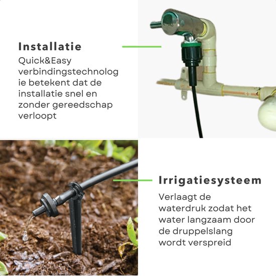 Druppelirrigatie kopen? Bekijk alle druppelsystemen