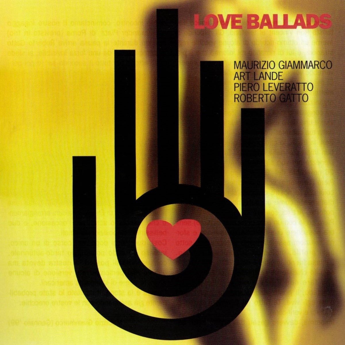 Maurizio Giammarco Quartet - Love Ballads (CD)