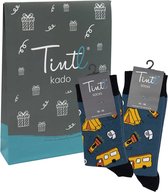 Coffret cadeau chaussettes Tintl chaussettes unisexes | Jumelage - Vie de camping (taille 36-40 & 41-46)