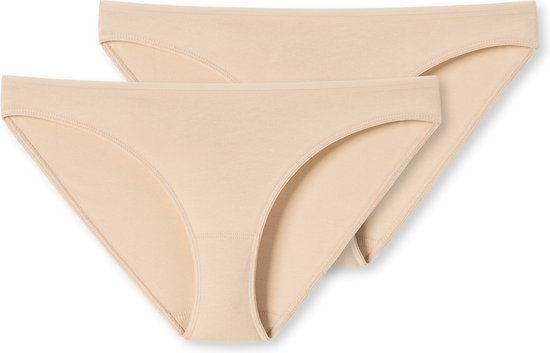 Schiesser 2Pack Mini Slip - Biologisch katoen Dames Onderbroek - Maat XL