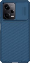 Nillkin CamShield Xiaomi Redmi Note 12 Pro / Poco X5 Pro Hoesje met Camera Slider Back Cover Blauw