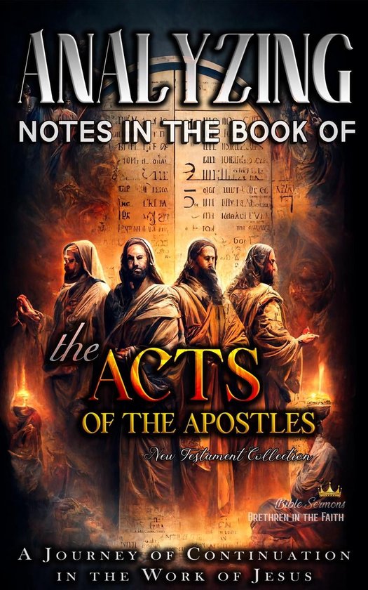 Notes in the New Testament 5 - Analyzing Notes in the Book of the Acts ...