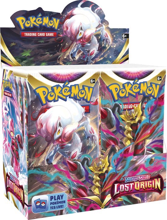 Pokémon TCG - Sword & Shield - Lost Origin Booster Pack (Display x36) Pokémon TCG - Sword & Shield - Lost Origin Booster Pack (Display x36)