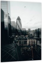 Dibond - Uitzicht van een Stad - Verenigd Koninkrijk - 100x150 cm Foto op Aluminium (Wanddecoratie van metaal)
