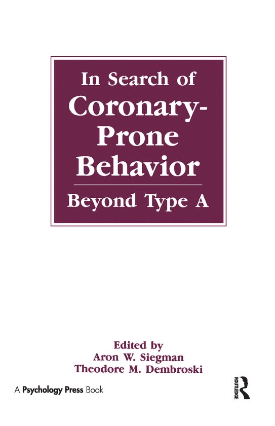 In Search of Coronary-prone Behavior - cover