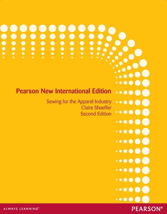 Sewing For The Apparel Industry Pnie - cover