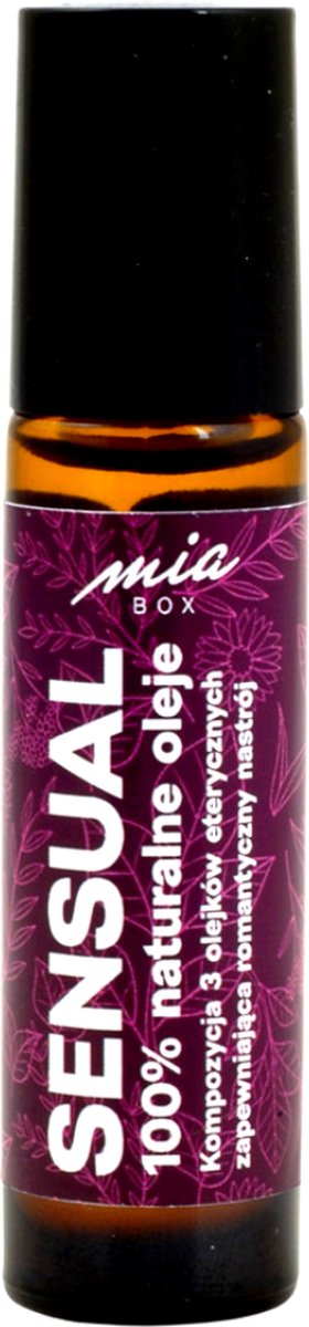 Goedkoopste Miabox Zuivere en Natuurlijke Etherische Oliën Sensual Roller - 10 ml - Met Essentiële Oliën Voor Een Romantische Stemming - Aromatherapie
